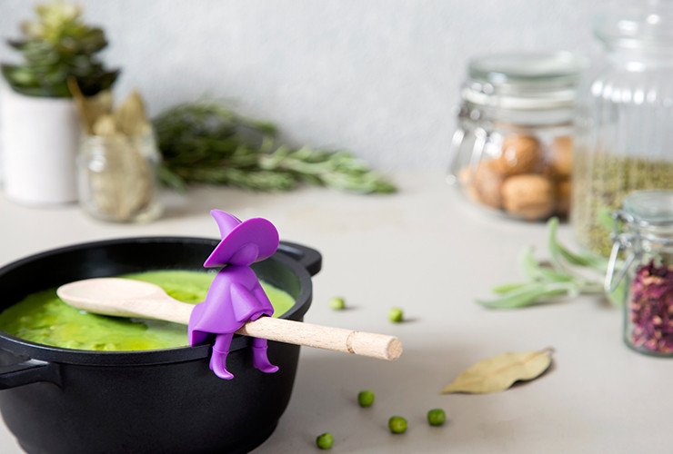 This Little Witch Spoon Holder And Steam Releaser Is Cute AF-1