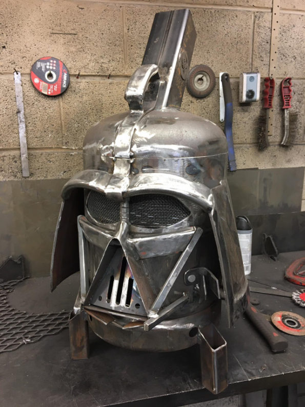 Come To The Dark Side, We Have This Darth Vader Grill-2