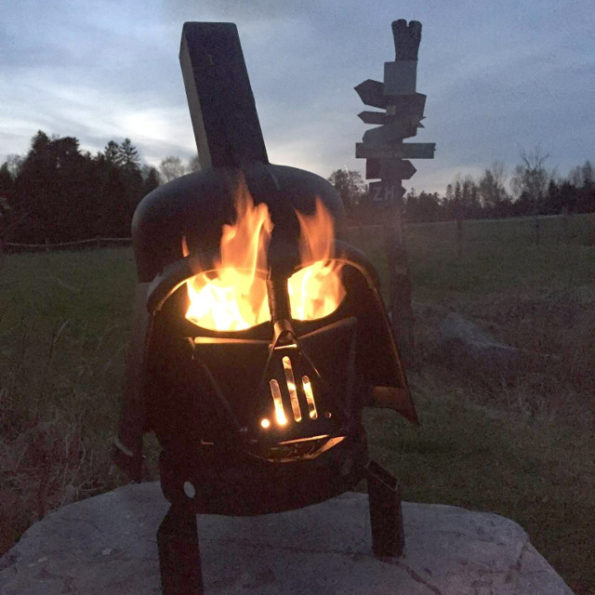 Come To The Dark Side, We Have This Darth Vader Grill-3